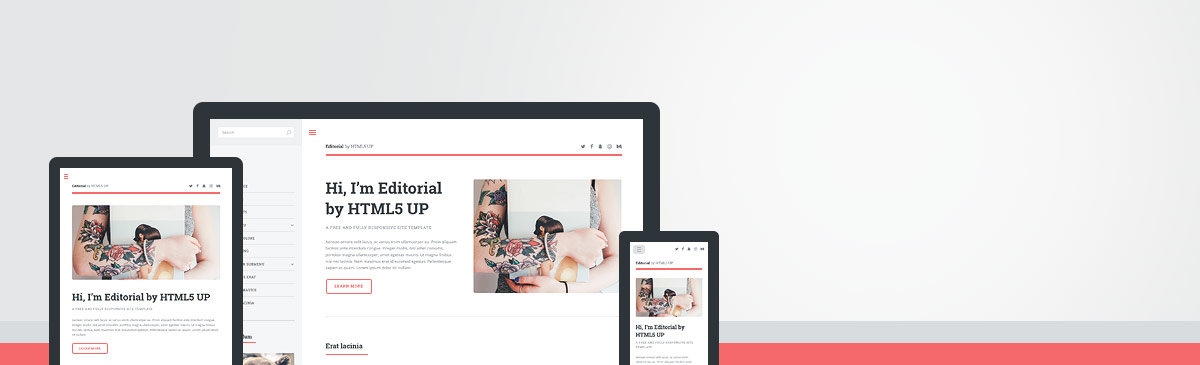 Editorial HTML5 UP