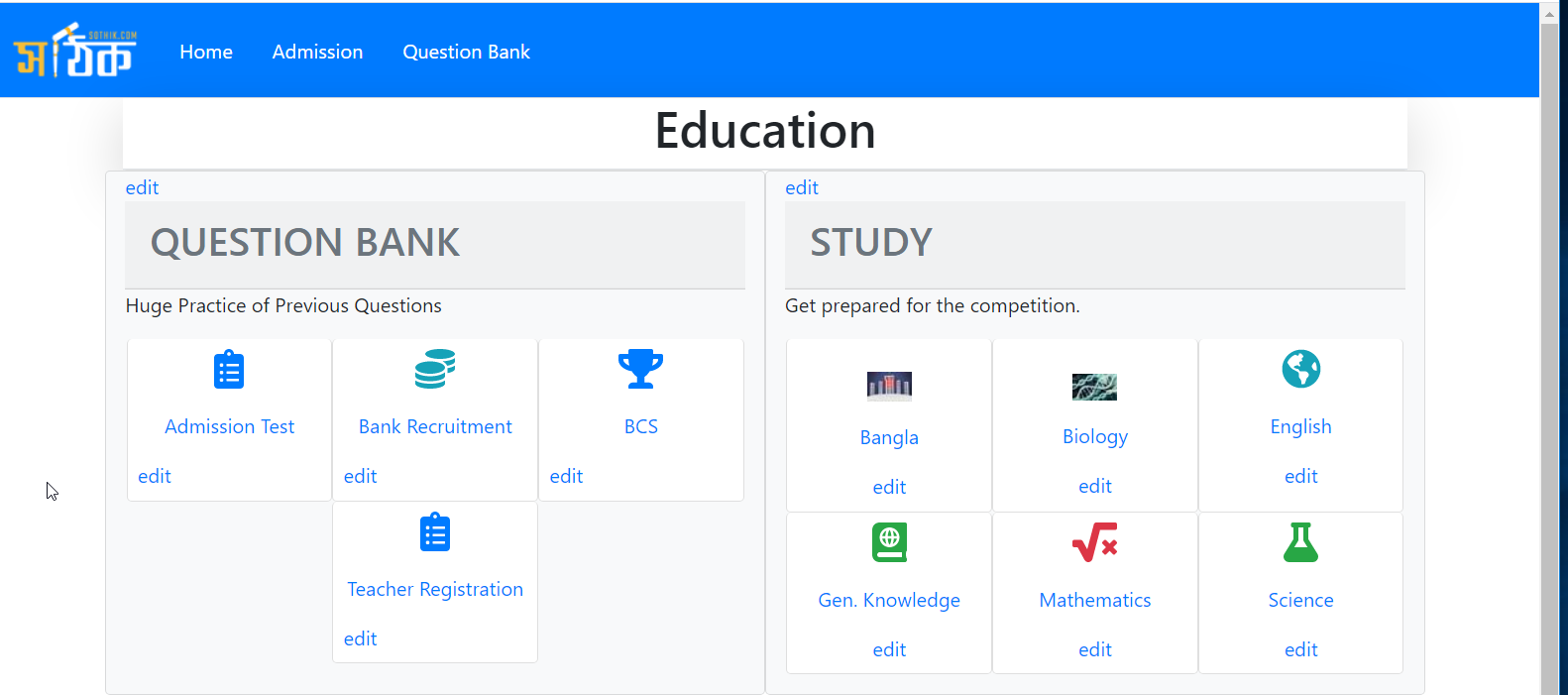 Sothik Bootstrap 4 Educational Theme