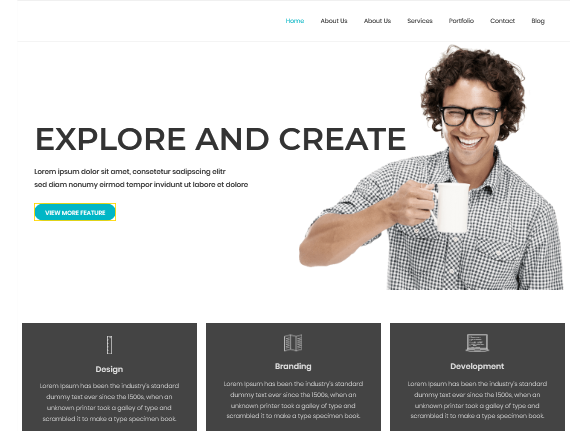 Portfolio theme v2